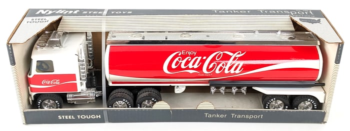 Nylint Coca-Cola Tanker Transport Truck In Box