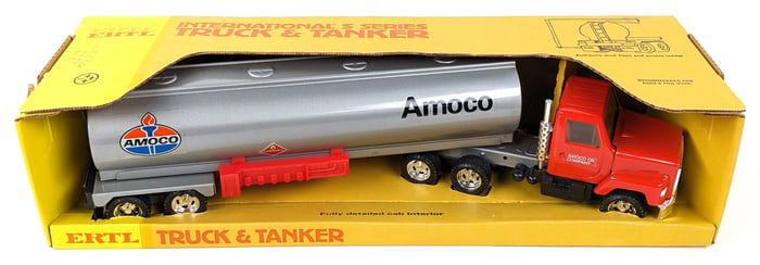 Ertl International S Series Amoco Truck & Tanker Trailer In Box