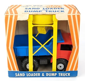 Gay Toys Inc. Sand Loader and Dump Truck In Box