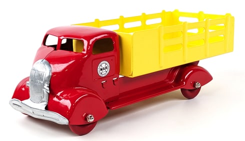 Restored Marx Stake Bed Truck