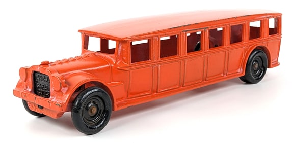 Restored Arcade Cast Iron Fageol Safety Coach Bus