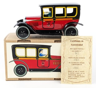 Contemporary Paya Tin Windup Taxi