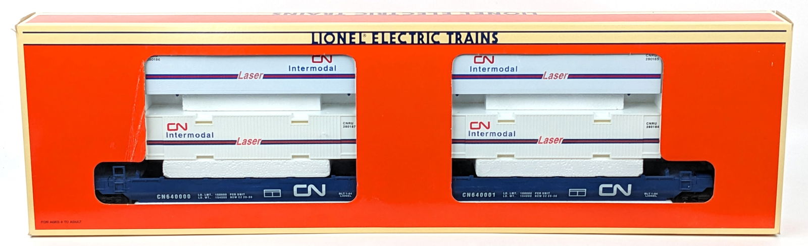 Lionel Canadian National Maxi Stack Flatcar 16912 (1 of 7)