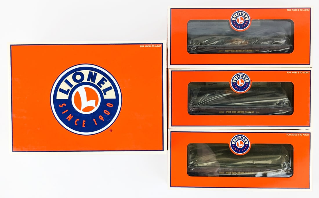 Lionel West Side Lumber Log Car (3-Pack) 6-17564 (1 of 8)