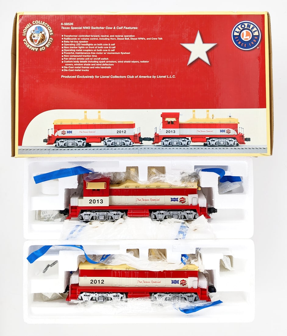 Lionel LCCA Texas Special NW2 Switcher Cow & Calf Units 6-58526 (1 of 10)