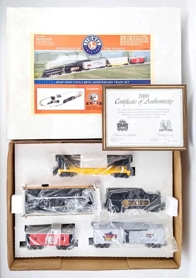 Lionel Snap-On Tools 80th Anniversary Train Set 6-31911 (1 of 9)