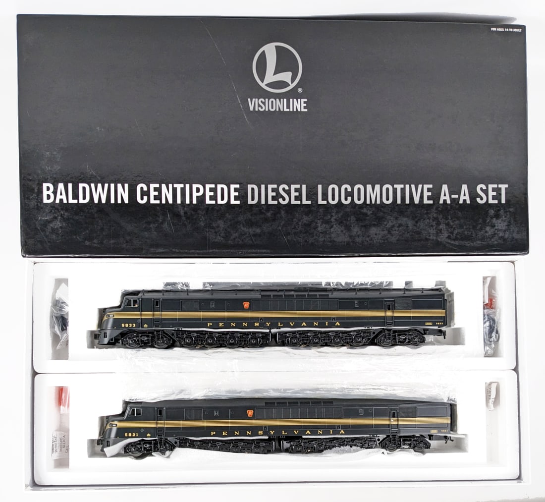 Lionel Vision Line PRR Baldwin Centipede Diesel Loco A-A Set 34672 (1 of 9)