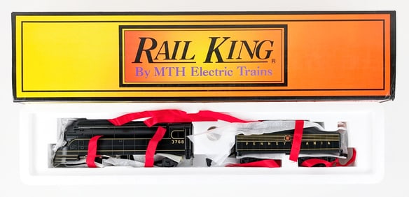 MTH RailKing Pennsylvania K-4s Torpedo 4-6-2 Steam Loco 30-1118-1
