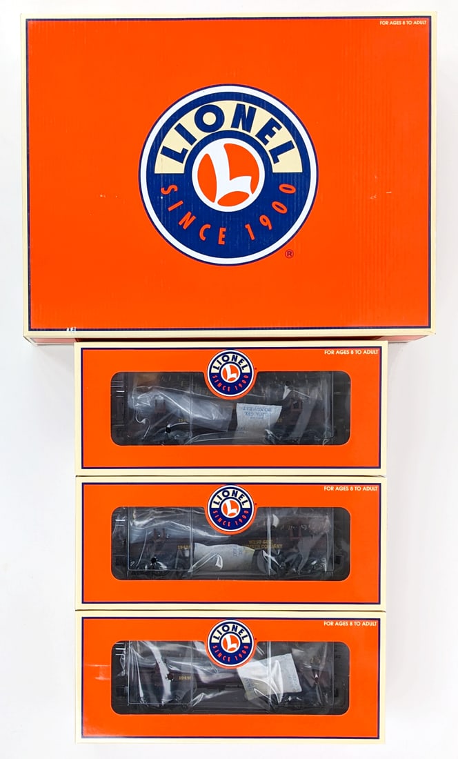 Lionel West Side Lumber Skeleton Log Car 3-Pack 6-19496 (1 of 9)