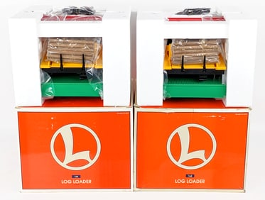 (2) Lionel 164 Log Loader 6-12915