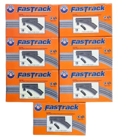 (7) Lionel Fastrack O36 Right-Hand Remote / Command Switch 6-81946