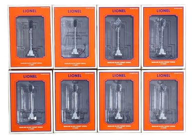 (8) Lionel Mainline Block Target Signal 6-14099