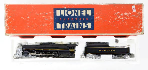 Lionel Reading T-1 4-8-4 Steam Locomotive and Tender 6-18006