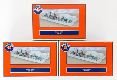 (3) Lionel Track Gang 6-24105