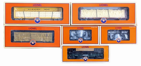 (6) Lionel 2043051 2043093 52573 82054 29467/ 8 Cars