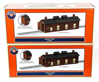 (2) Lionel Engine House 6-24296
