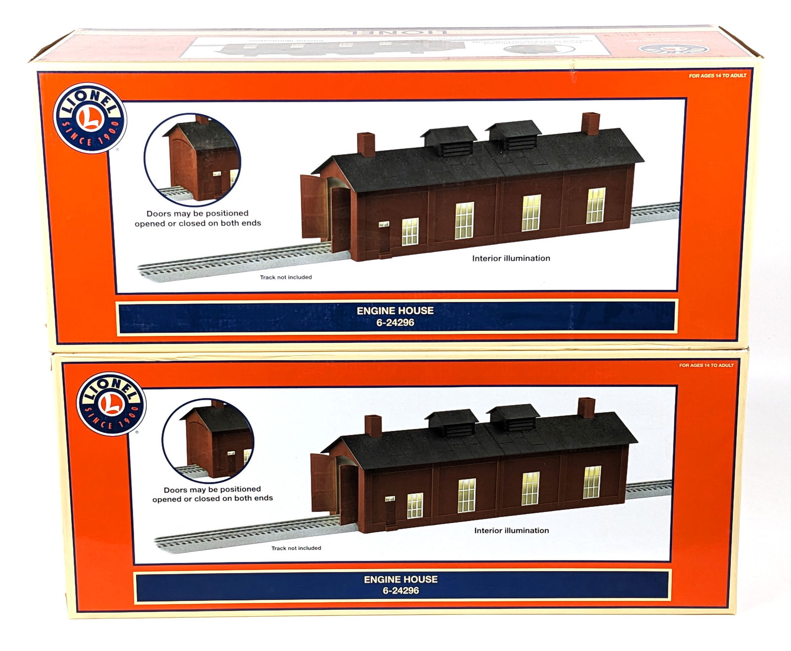 (2) Lionel Engine House 6-24296 (1 of 9)