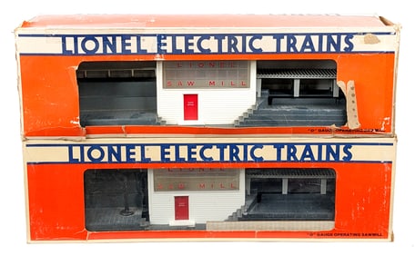 (2) Lionel Operating Sawmills 6-2301