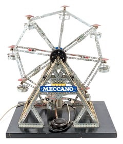 Vintage Meccano Motorized Ferris Wheel