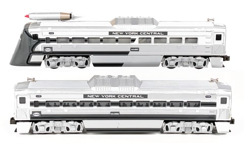Lionel New York Central Jet Powered Budd Car & Passenger
