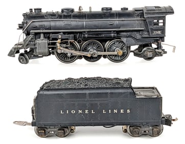 Lionel 2-6-2 #224E Locomotive & 2224W Tender