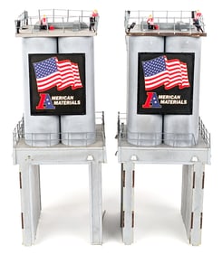 (2) Menards O Scale Material Plants