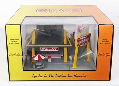 MTH RailKing Original McDonald's Restaurant 30-9034