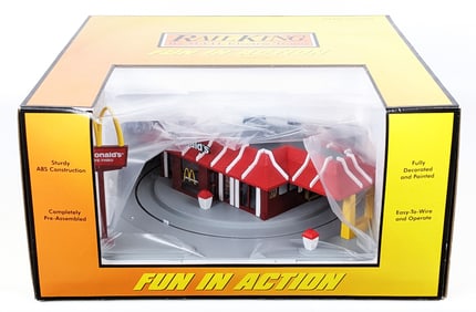 MTH RailKing Operating McDonald's Restaurant 30-9114