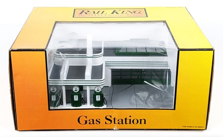 MTH RailKing Sinclair Operating Gas Station 30-9101
