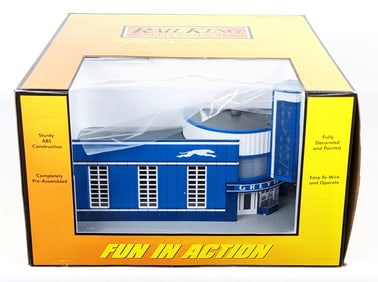 MTH RailKing Greyhound Station 30-9040