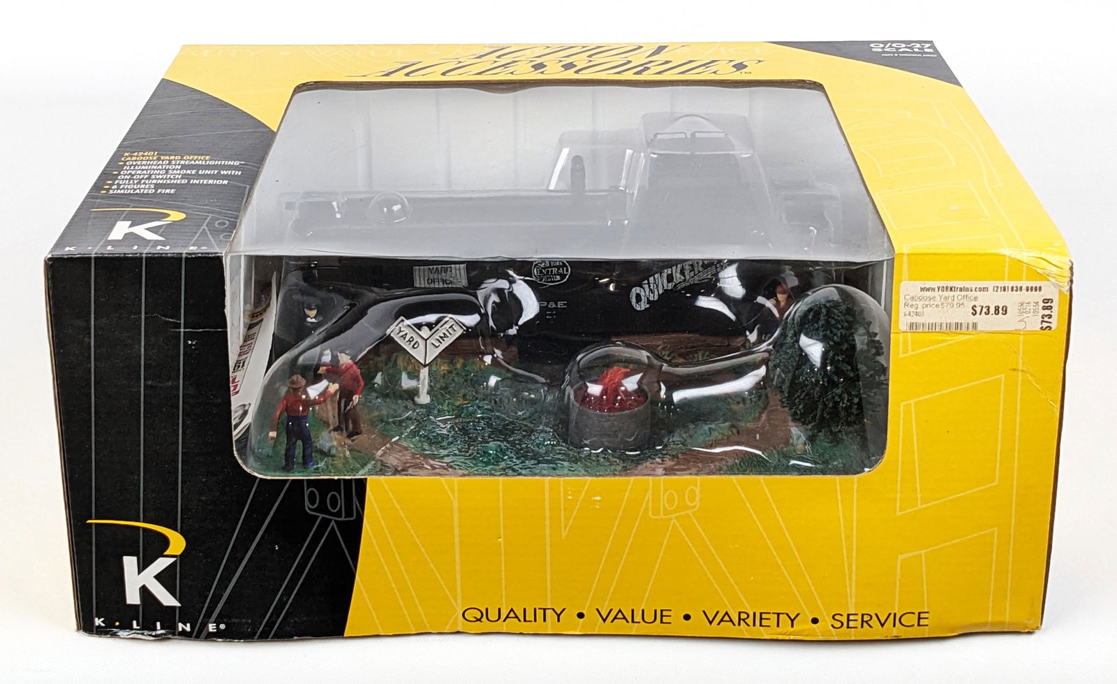 K-Line NYC Caboose Yard Office K-42401 (1 of 9)