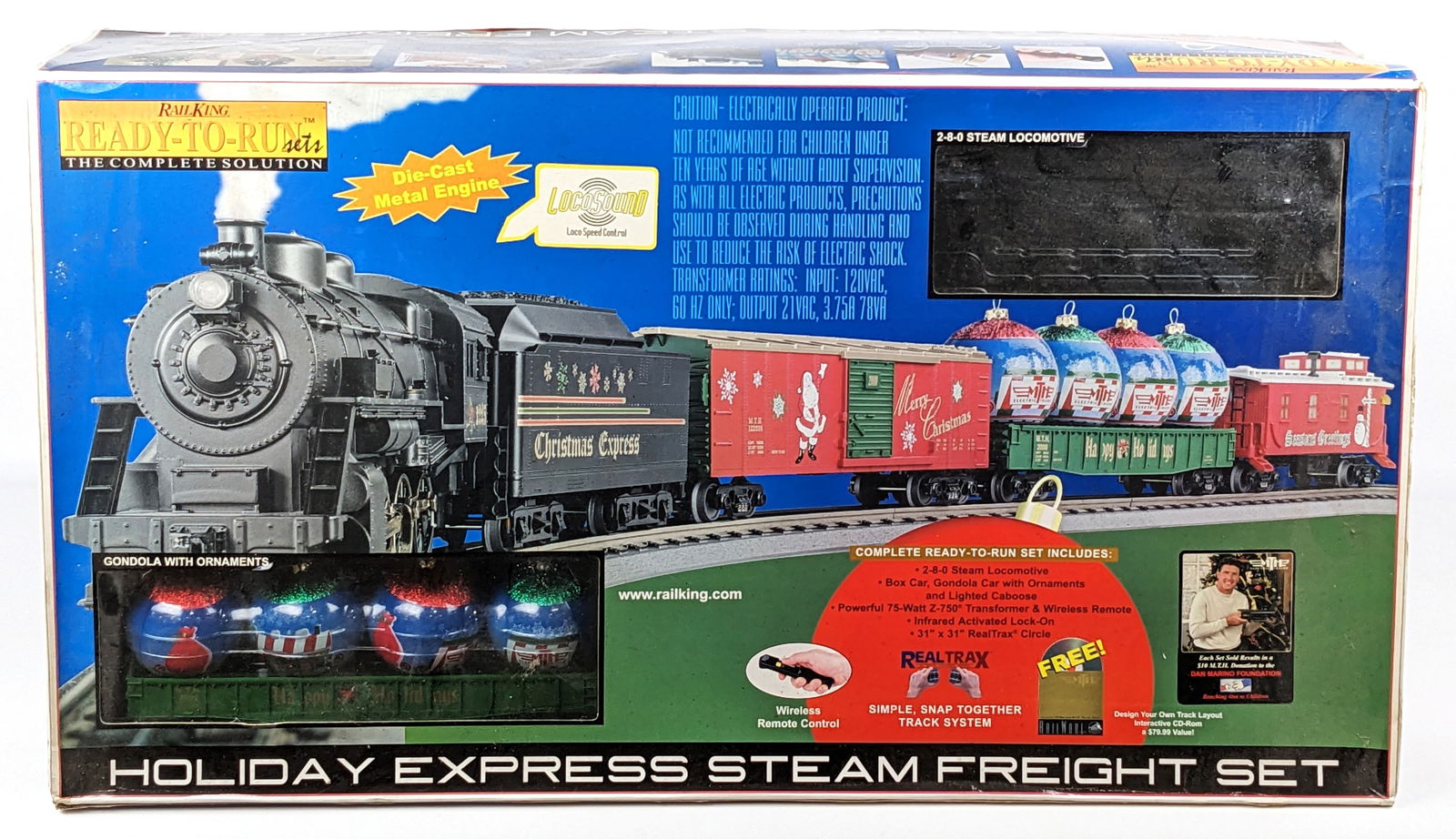MTH RailKing Christmas Train Set (Not Complete) (1 of 9)
