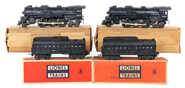 Lionel 2018 and 2037 Engine with Tenders