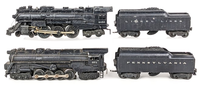 Lionel 671 & 2056 Locomotives with Tenders