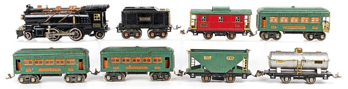 Lionel 262 Engine & Tender With Cars