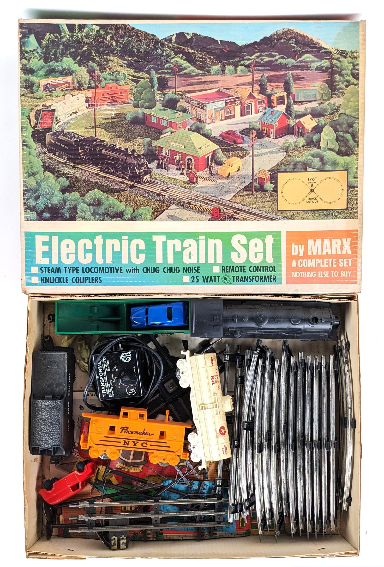 Marx 4351 Electric Train Set In Box (1 of 9)