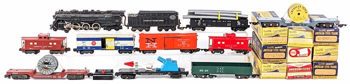 American Flyer 322 Engine w/ Tender & Cars