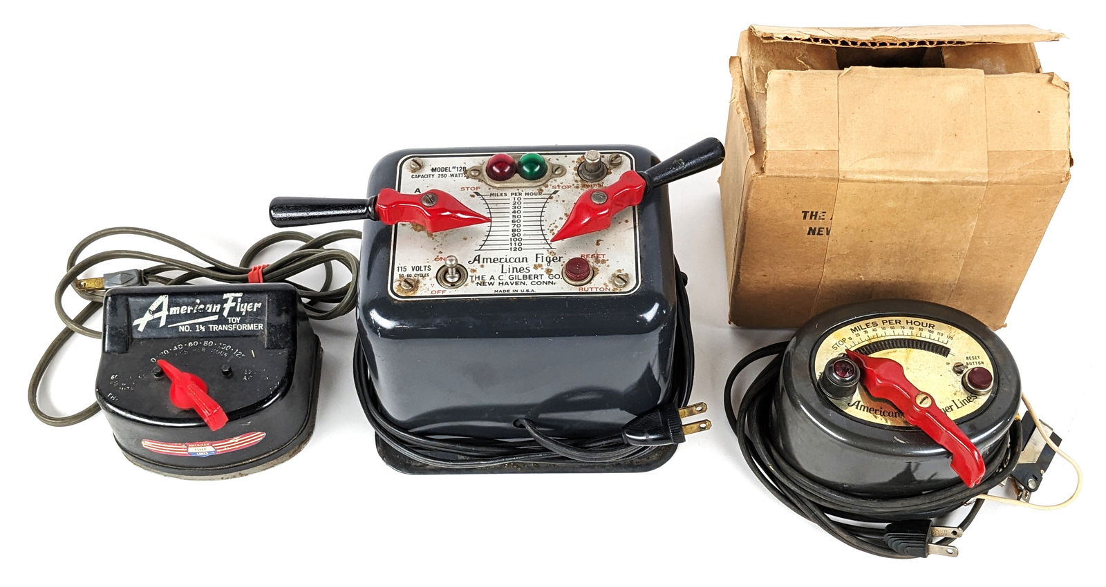 American Flyer Model 7, 12B, & 1-1/2 Transformers (1 of 12)