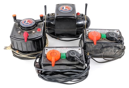 Lionel Type-ZW, Type-KW, & (2) Type TW Transformers