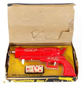 Tigrett Hopalong Cassidy Zoomerang Gun In Box
