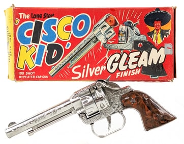 The Lone Star Cisco Kid Cap Gun w/ Box