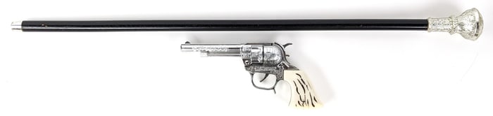 Bat Masterson Cap Gun & Cane