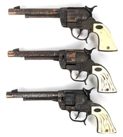 Gene Autry 44, Texas Ranger 44, & Wagon Train 44 Cap Guns