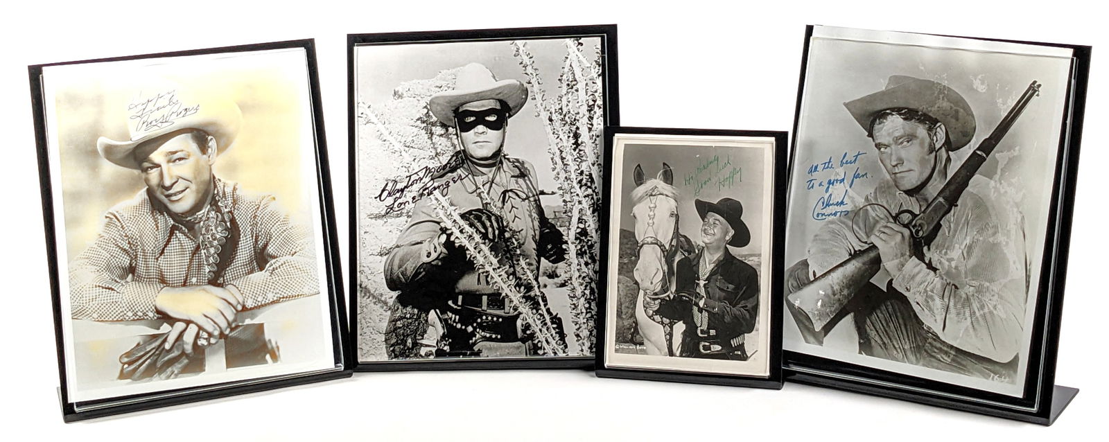 Hopalong Cassidy, The Rifleman, Lone Ranger, & Roy Rogers Autographs (1 of 13)