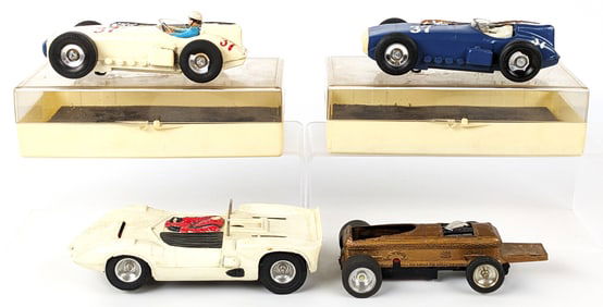 (4) 1/24 Scale Slot Cars