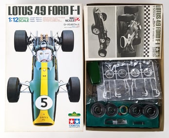 1/12 Scale Tamiya Lotus 49 Ford F-1 Big Scale Model Kit