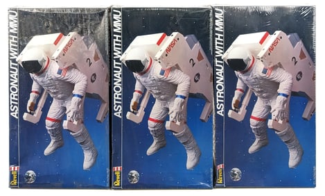 (3) Revell Astronaut With MMU Model Kit - Sealed