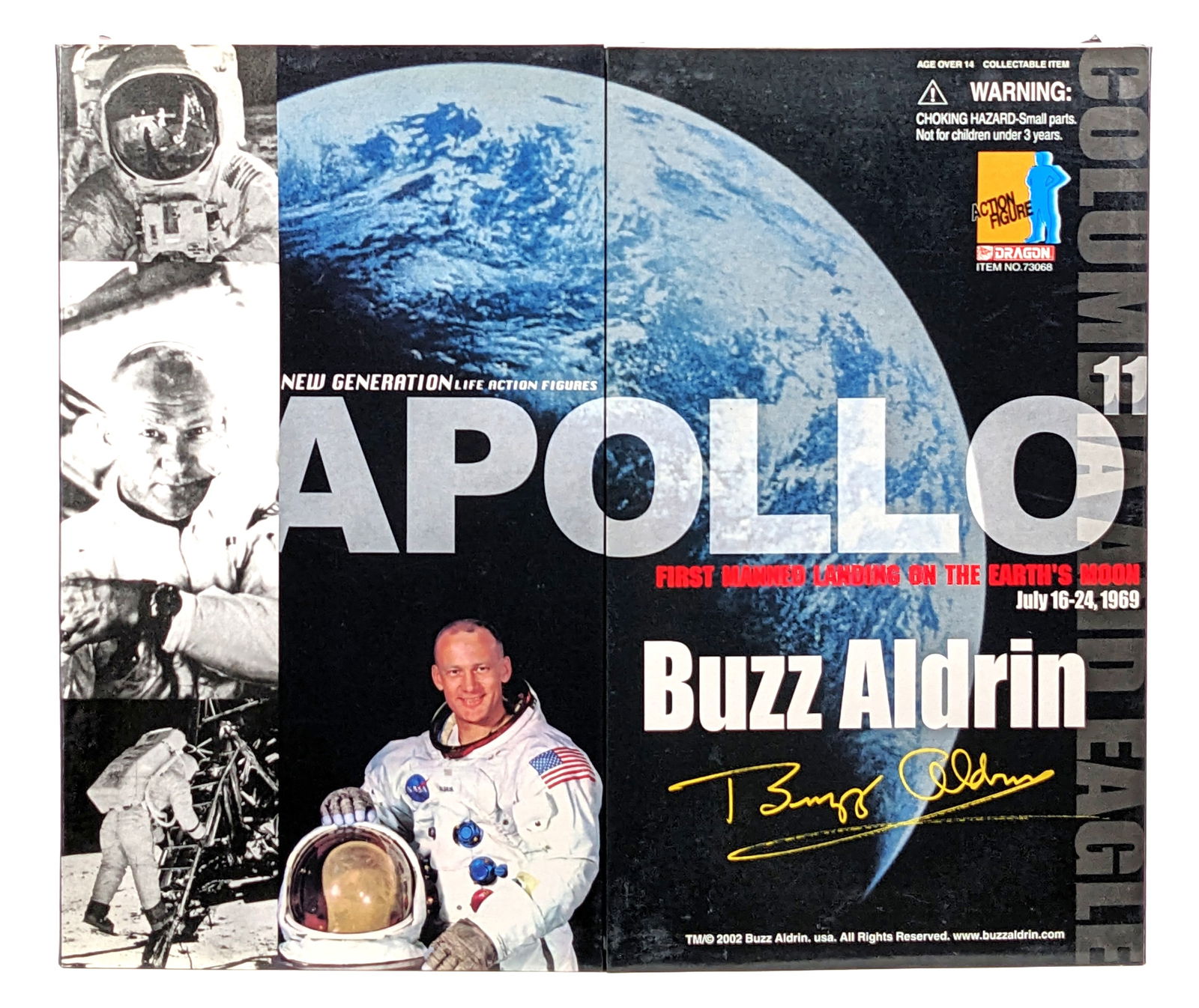 1/6 Scale Dragon Models NASA APOLLO 11 Buzz Aldrin Astronaut Action Figure - NIB (1 of 11)