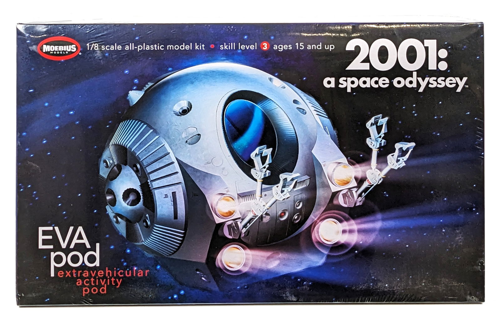 1/8 Moebius 2001: A Space Odyssey EVA Pod Model Kit - Sealed (1 of 6)