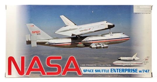 1/400 Dragon Models Space Shuttle Enterprise w/ 747 Replica - NIB